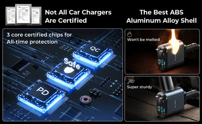 4 in 1 Retractable Charger